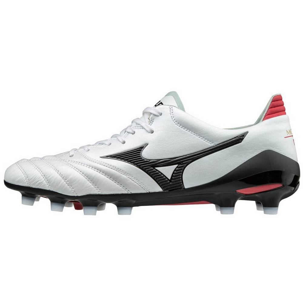 Scarpe Calcio Mizuno Morelia Neo II Made in Japan Uomo - Bianche/Nere - 84617-LWJO